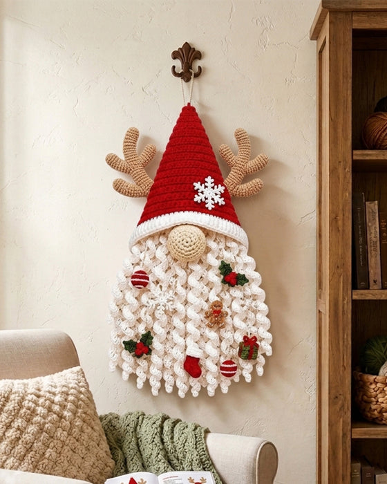 Dörrhängare DIY Säsongsbetonad 3D Virkad Kit Samling