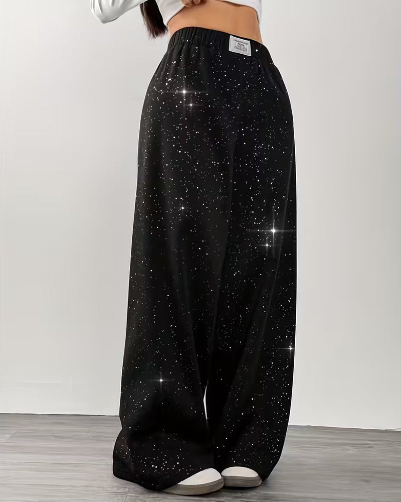 Sweatpants Höjdmidd Slim Casual