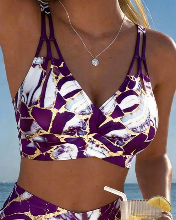 Bikini Rem Utskärning Designer