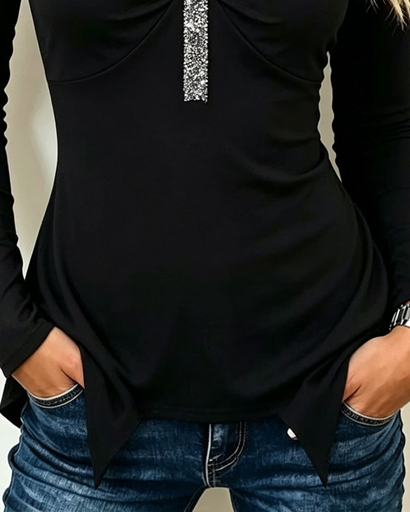 Topp Kamisol Off-Shoulder Casual