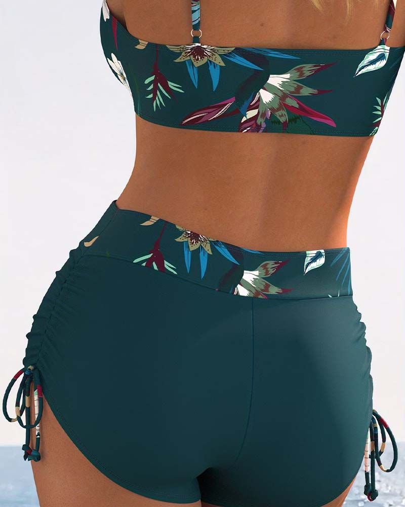 Tvådelad Bikini Semester Dragsko