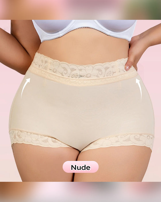 Damer Högmidjad Shapewear Trosor