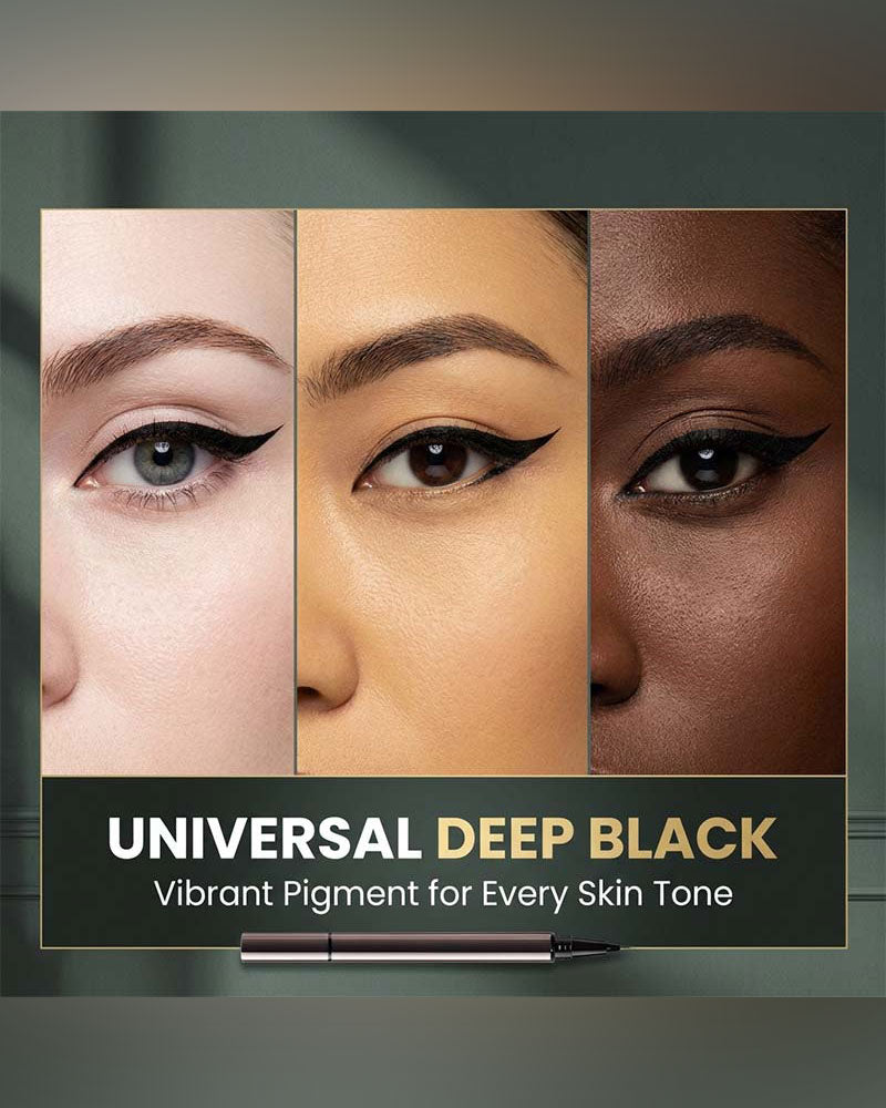 Dubbelspetsig Långvarig Flytande Eyeliner