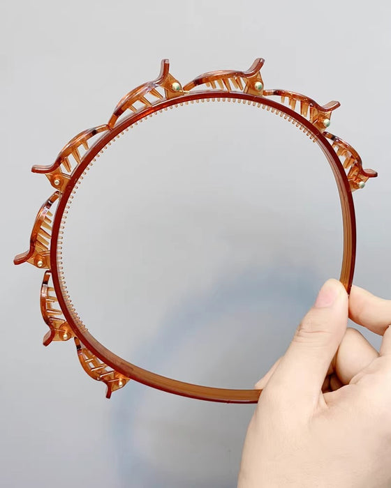 Frisyr Håband Med Klämmor