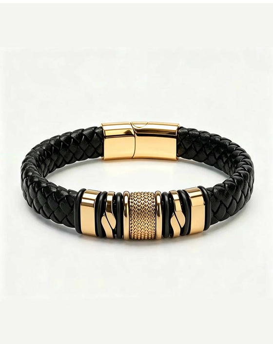 Premium Läderarmband För Män