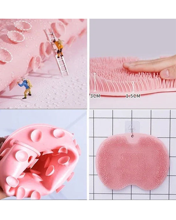 Dusch fot och ryggskrubb, massagedyna