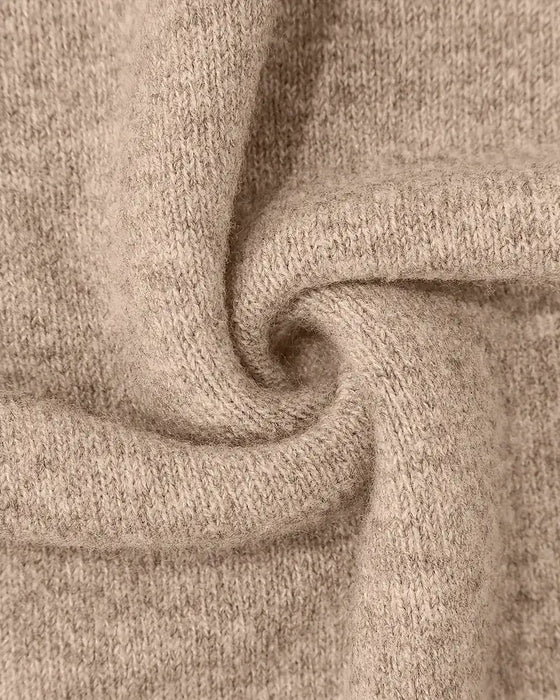 Tröja Hög Hals Mönstrad Kontrast