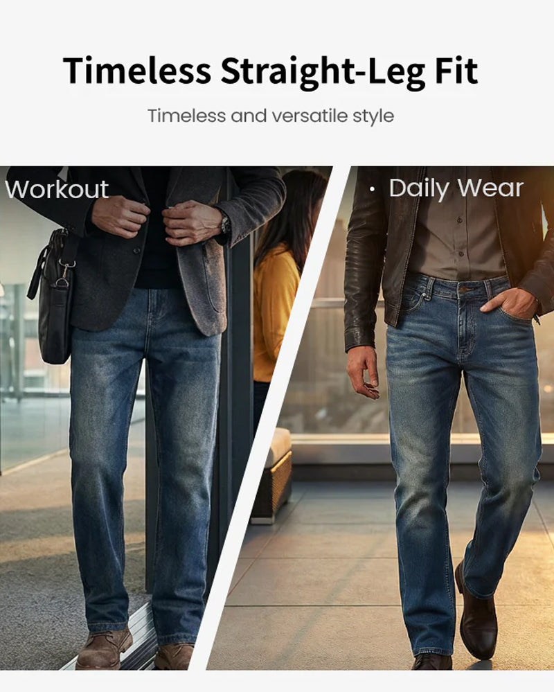 Byxor Herr Mid-Hög Midja Vintage