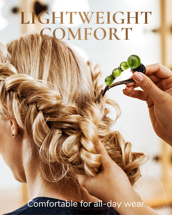 Elegant Hårklämma För Bakåtsatta Frisyrer