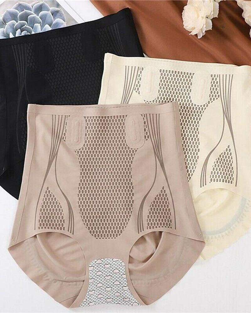Underkläder Fiberreparations Kroppsformande Shorts Magkontroll