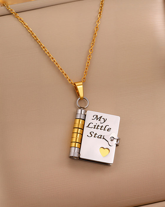 💥💥Halsband Min Lilla Stjärna Bok