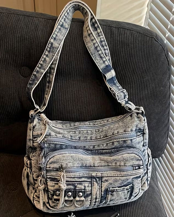 Väska Retro Trendig Axelremsväska