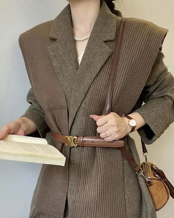 Sjal Halsduk Casual Mångsidig Enfärgad För Kvinnor