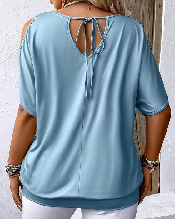 T-Shirt Avsatt Axel Fjädertryck