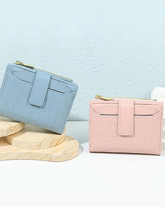 Kompakt Universell Plånbok För Kvinnor