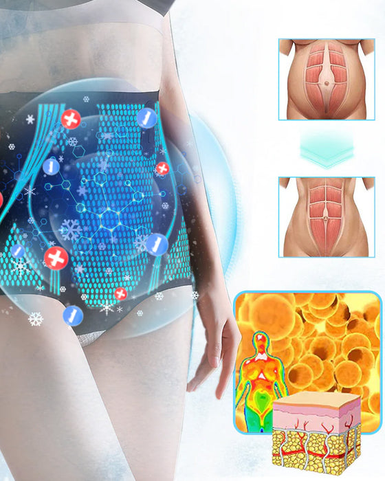 Formgivning Shorts Fettförbrännande Lce Silk Lonic Fiber