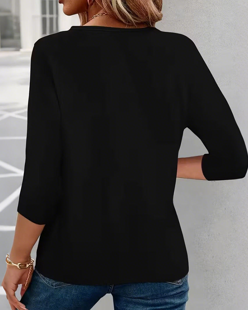 V-Ringning Hjärtformad Topp