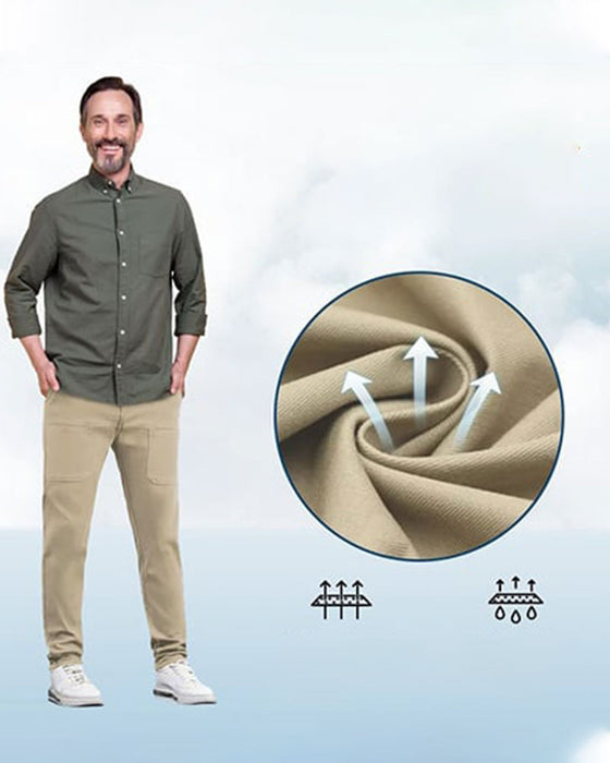 Multipants – Högstretchiga Cargobyxor Med Flera Fickor Och Hög Hållbarhet