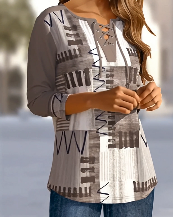 Topp Stilfull Korsande Band Ruitryck