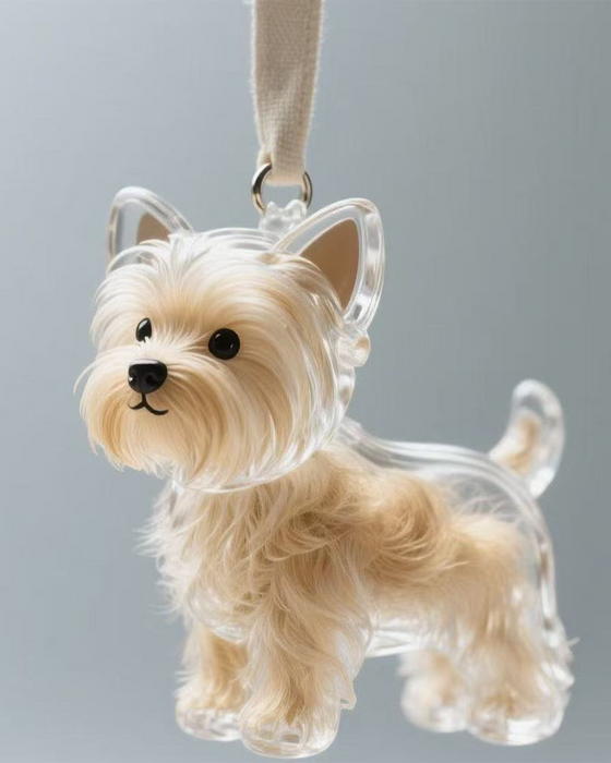 Hundhårs Minnessak Nyckelring Minneskapsel Hängsmycke