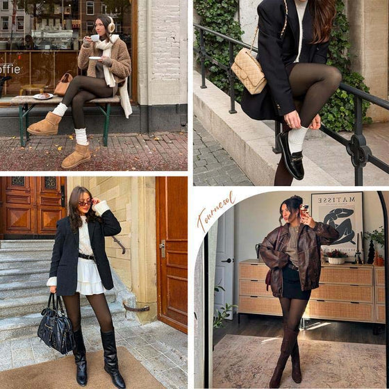 Fodrade Shapingleggings Med En Söm