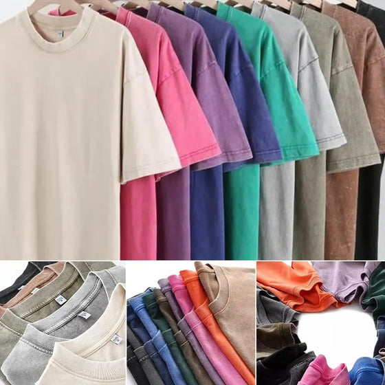 T-Shirt Herr Vintage Lössittande