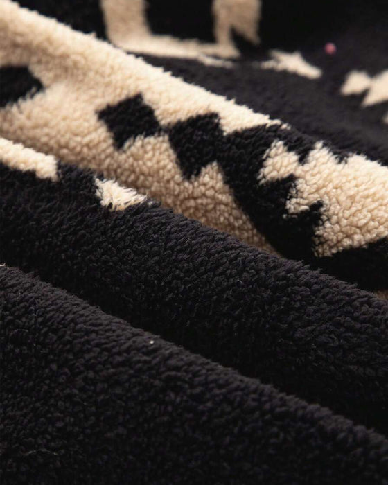 Tröja Knapp Går Ner Ficka Retro