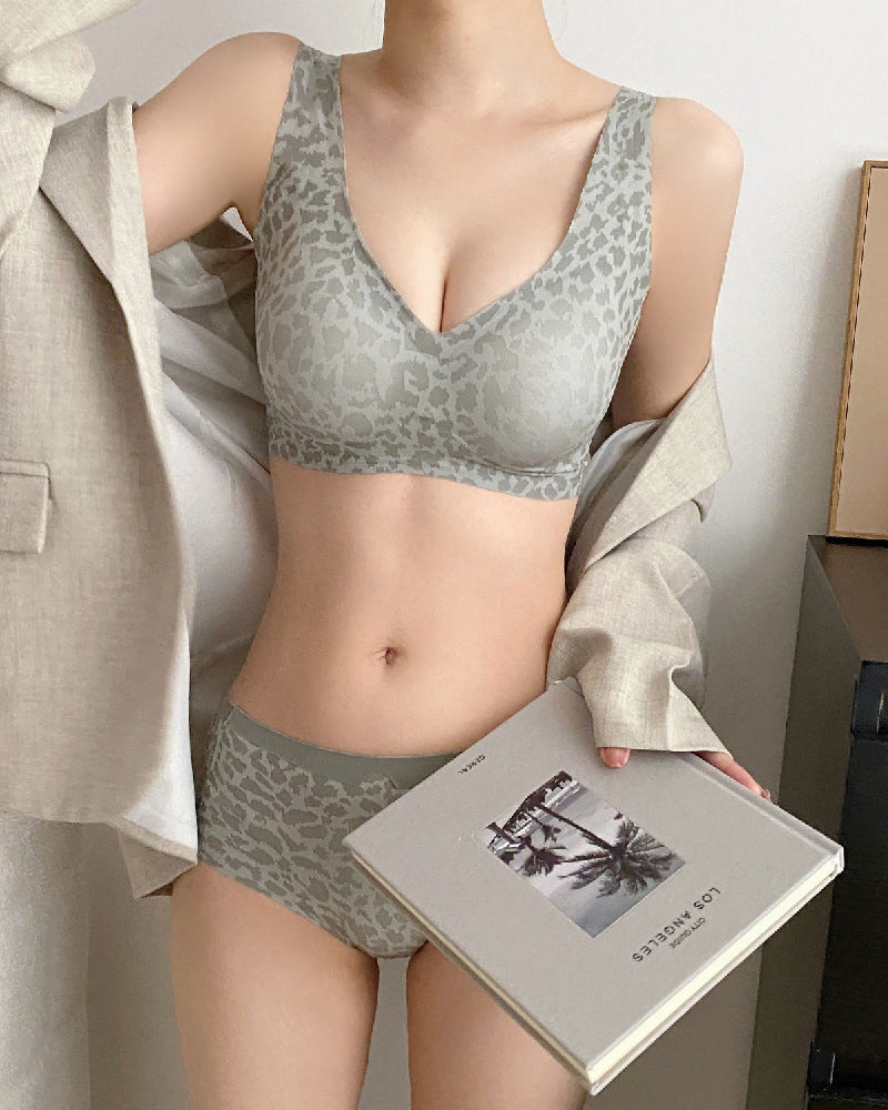 Underkläder Sömlös Trådfri Tunn Push-Up