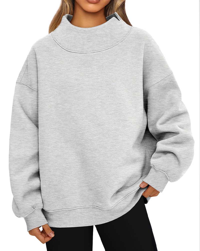 Sweatshirt Drop Axel Solid Lång Ärm