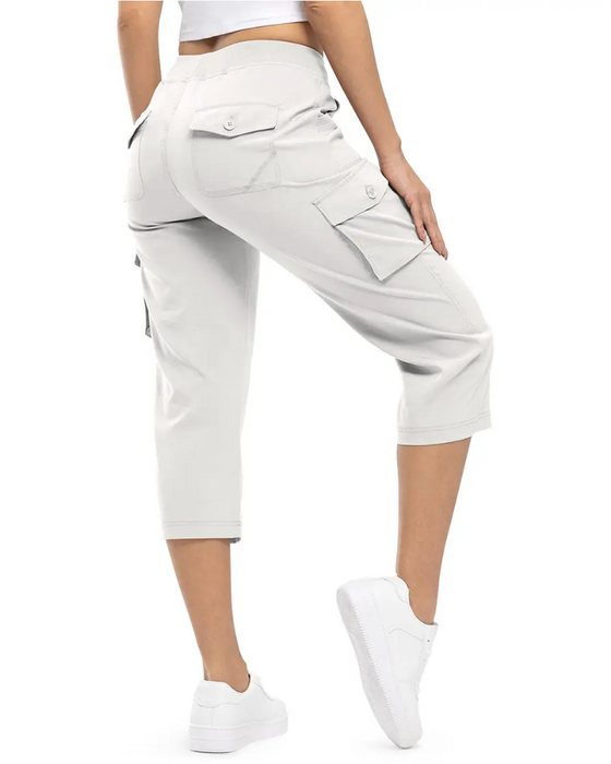 Byxa Casual Cropped Multificka Vandring