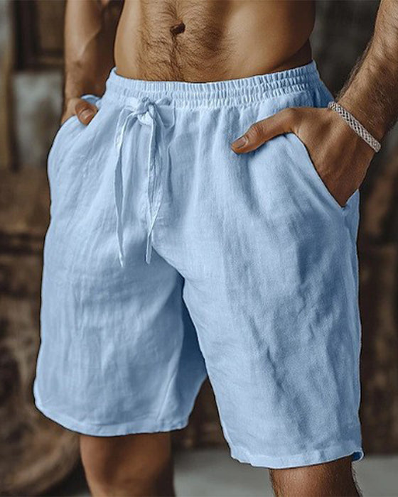 Shorts Dragsko Elastisk Midja