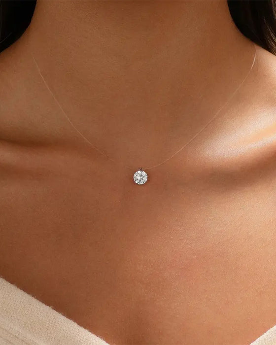 Halsband Osynlig Enkel Berlock