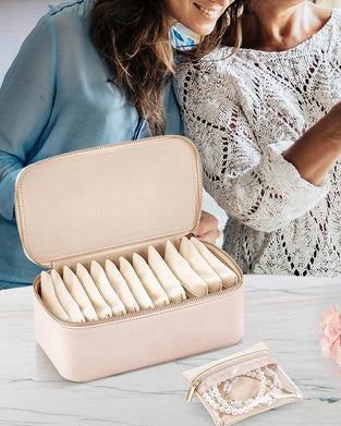 Reseskrin För Smycken Med Små Pungar