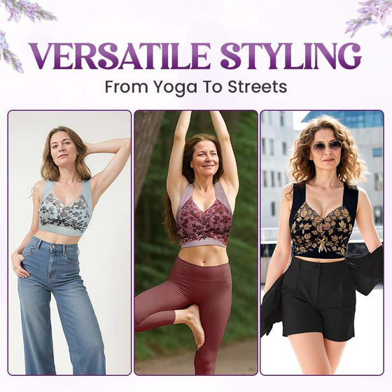 🏖 SOMMARENS MÅSTE🔥 - Mångsidig Bekväm Lyft & Flex BH utan bygel