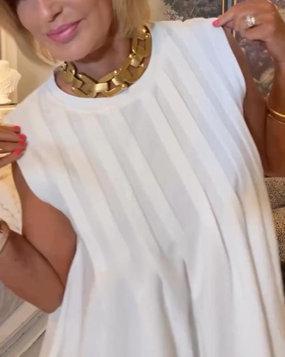 Mångsidig Kamisol med Eleganta Rynkor