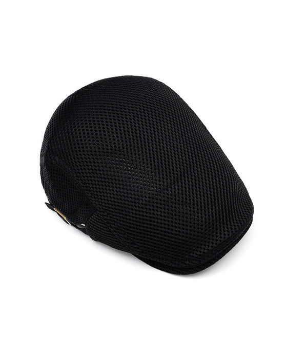 Herr Andas Nät Flat Keps - Justerbar Newsboy Ivy Basker Sommarhatt