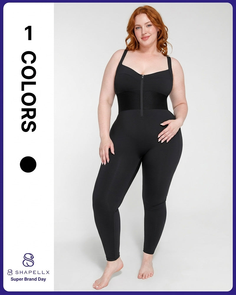 Genomskinlig Panel Med Fleecefodrade Tights Stay-Warm Magkontroll Sheer Effekt Tights Bodysuit Svart Basic