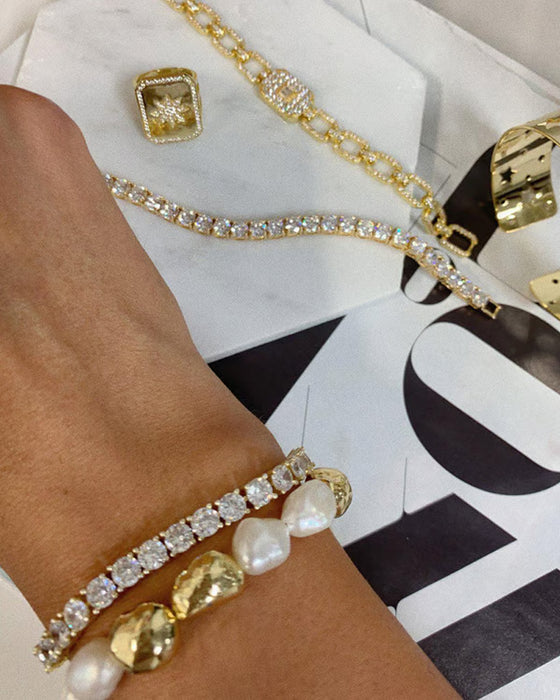 Armband Glittrande Moissanite