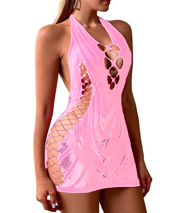 Lingerie Sexy Halsband Jacquard