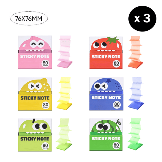 Monster Pop-up Haftlappar