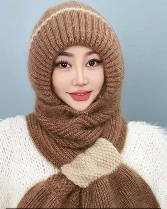 Dam Vindtät Hatt Med Öronskydd