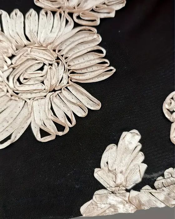 Modig Virkad Rak Klänning