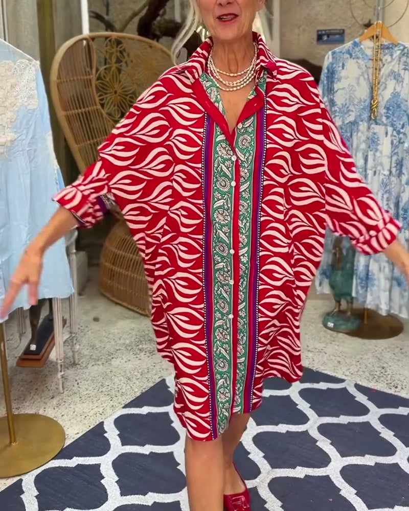 Klänning Bohemisk Skjorta