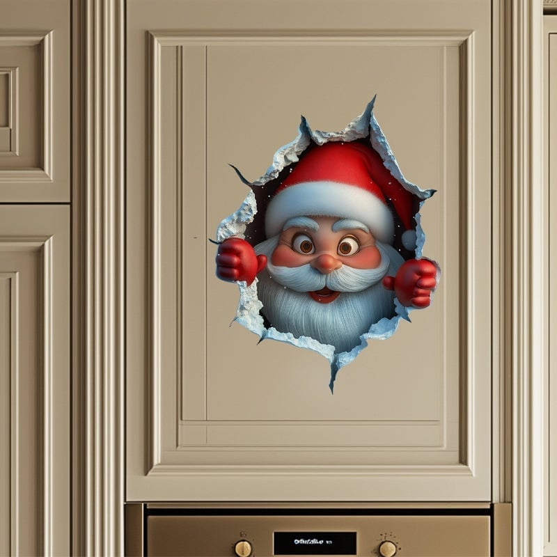 Tomte Väggklistermärke Set