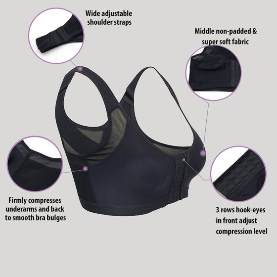 🔥Andningsbar Lyftande Bomulls-Bh
