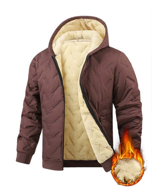 Kappa Med Huva Fleece Fodrad