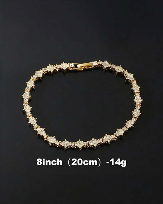 Armband Klassisk Gnistrande Kubisk Zirkonia Minnessmycke
