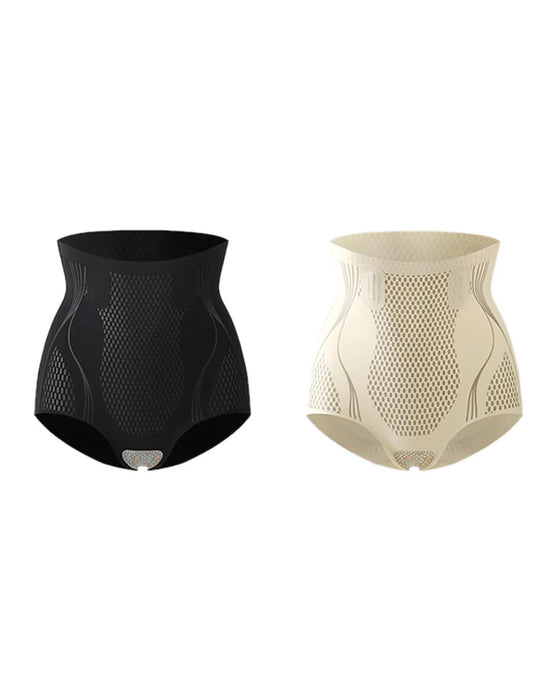 Formgivning Shorts Fettförbrännande Lce Silk Lonic Fiber