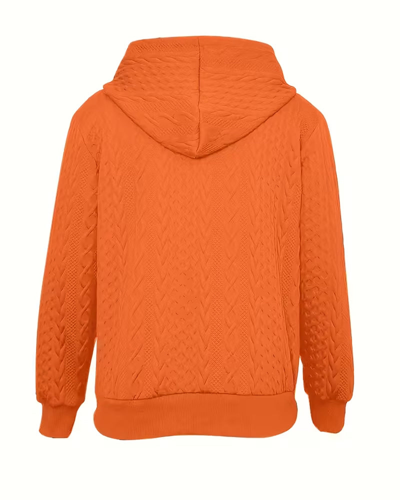 Rock Huva Jacquard Tröja