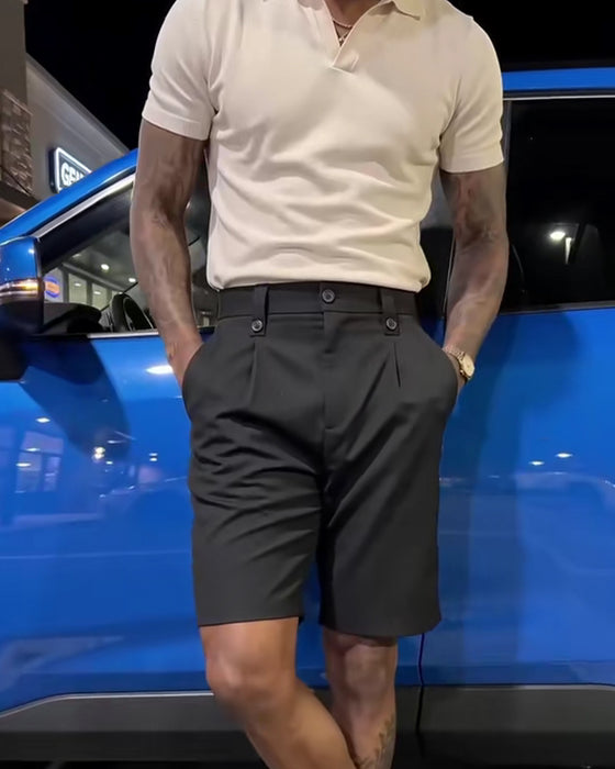Shorts Casual Mångsidig Herr Kostym